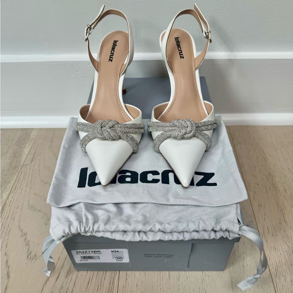 Lola Cruz Alice Pumps (Anthropologie) - perfect wedding shoes